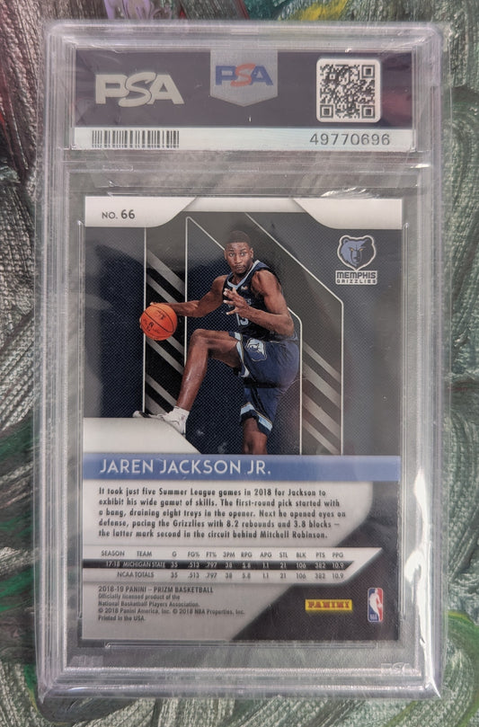 Jaren Jackson Jr. 2018 Panini Prizm RC PSA 10 #66 Mein Shop