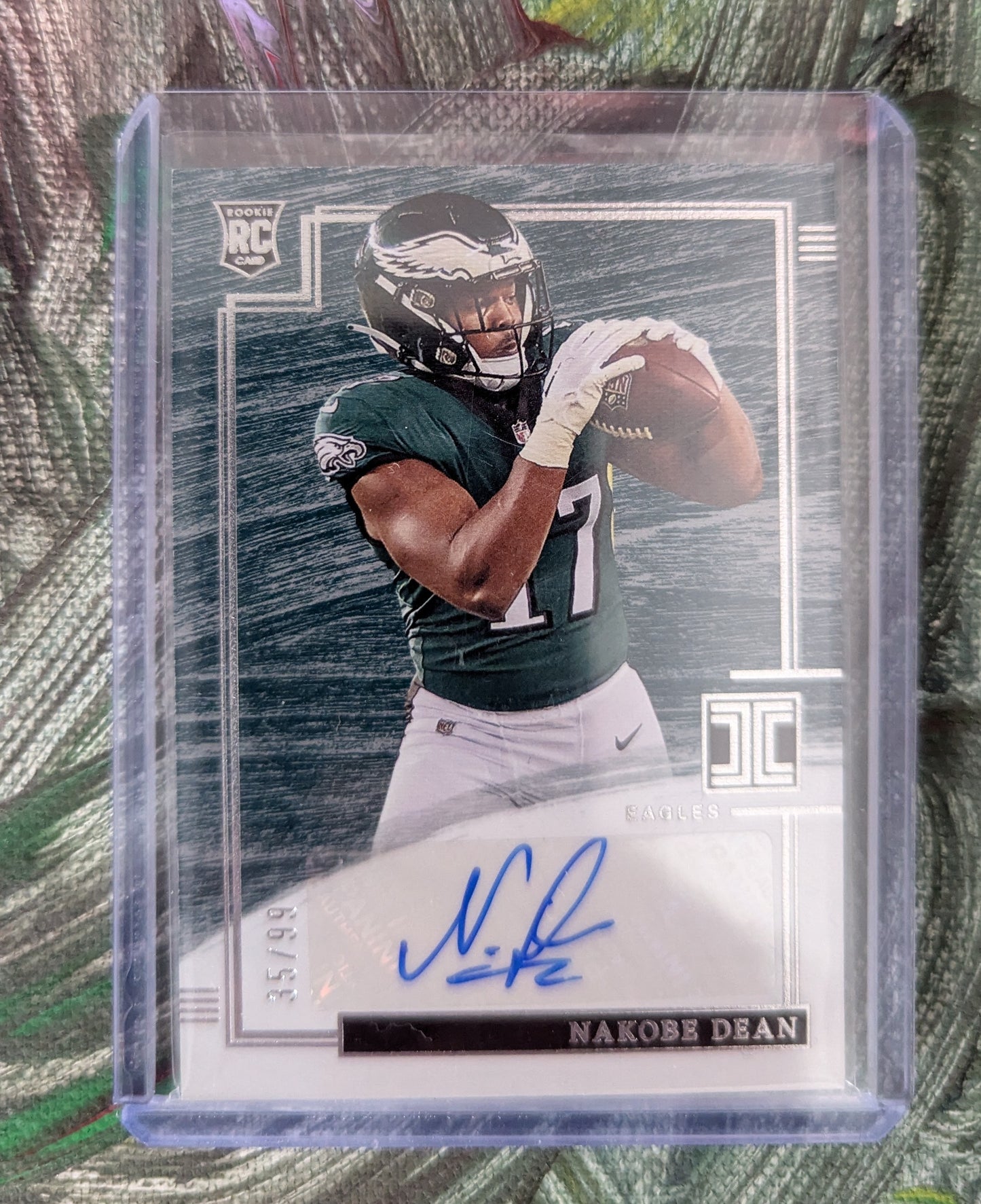 Panini Impeccable Football 2022 - RC Nakobe Dean 35/99, #166