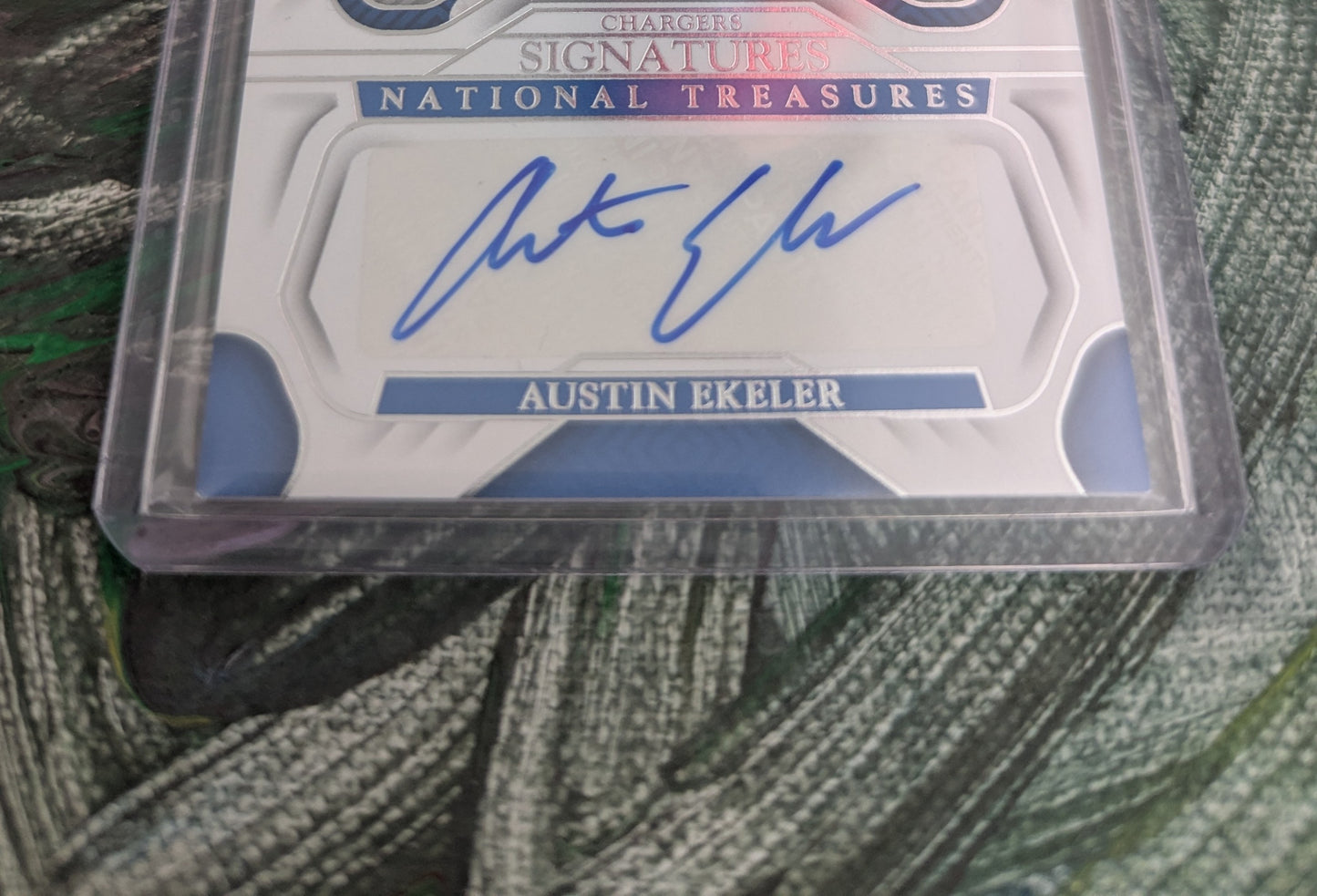 Panini National Treasures 2022 - Austin Ekeler 83/99, #SIG-AEK