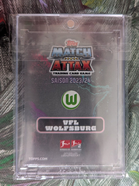 Ridle Baku Patrick Wimmer 2023-24 Topps Match Attax Bundesliga Combo Auto #CA/BW Fiedler24