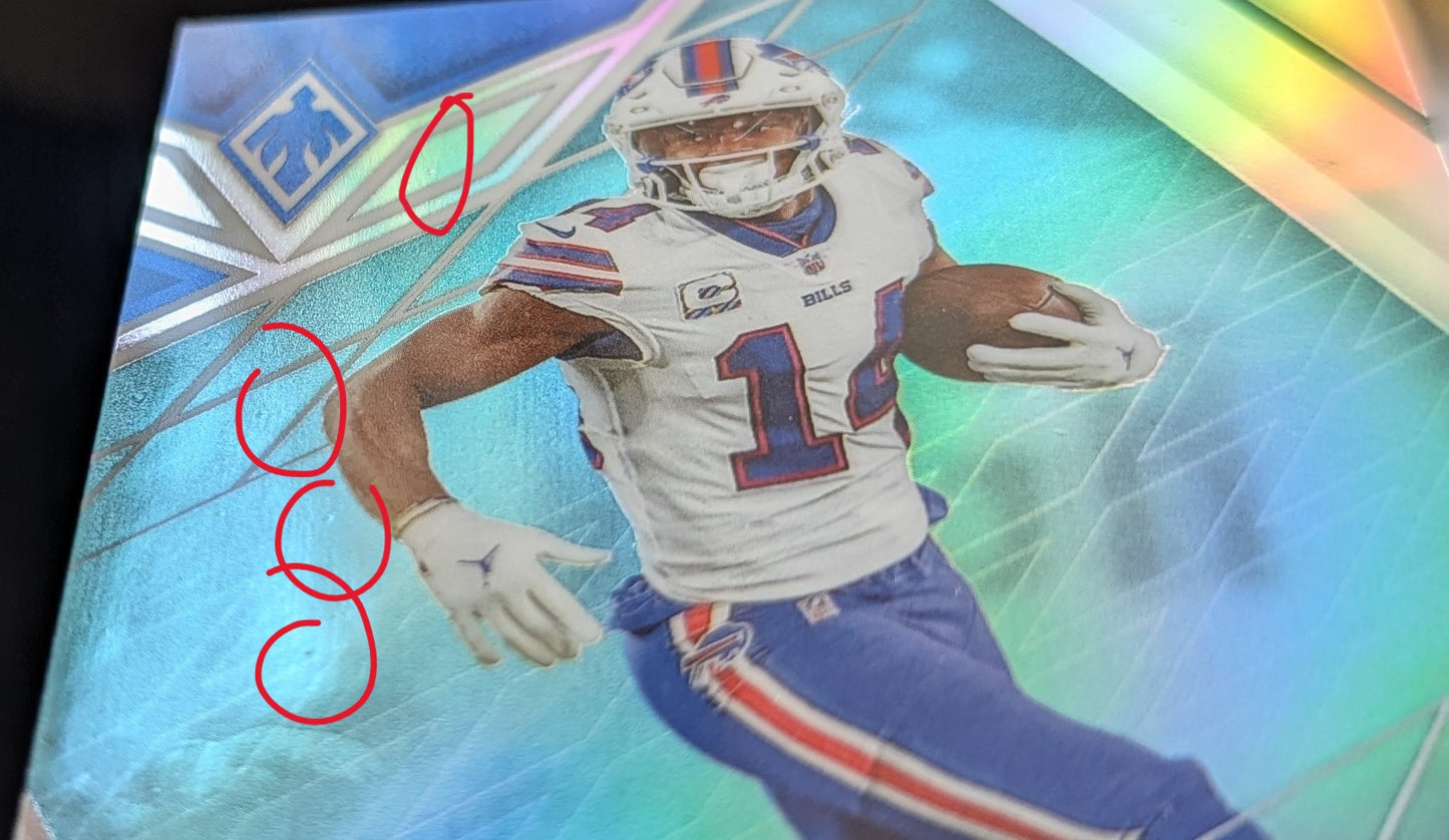 Stefon Diggs 2022 Panini Phoenix Teal 001/150 #1 Fiedler24