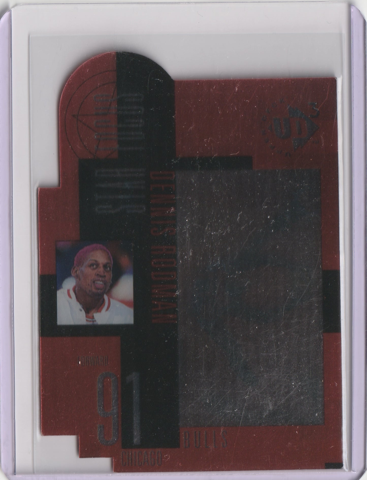 1996-97 Upper Deck UD3 - Star Focus - Dennis Rodman, #31