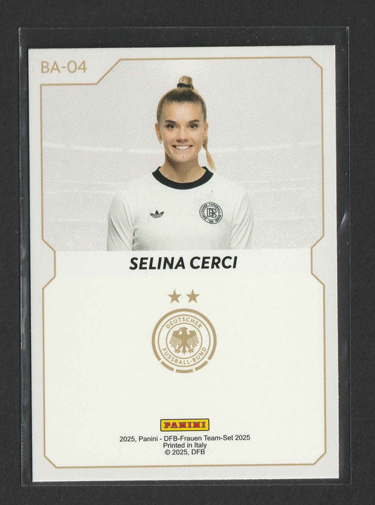 Selina Cerci 2025 Panini DFB Frauen Team Set Blau 75/75 #BA-04