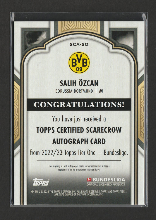 Salih Özcan 2022/23 Topps Tier One Bundesliga Scarecrow RC 040/120 #SCA-SO - Fiedler24