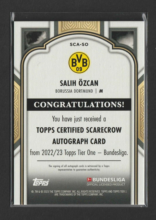 Salih Özcan 2022/23 Topps Tier One Bundesliga Scarecrow RC 040/120 #SCA-SO