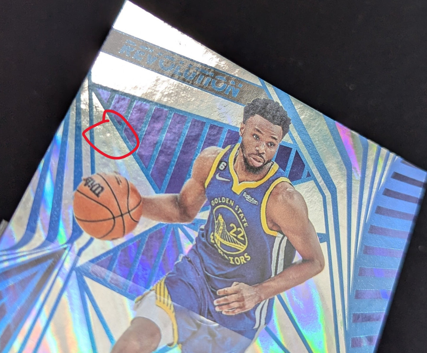 Andrew Wiggins 2023/24 Panini Revolution Lava 01/10 #4 Fiedler24