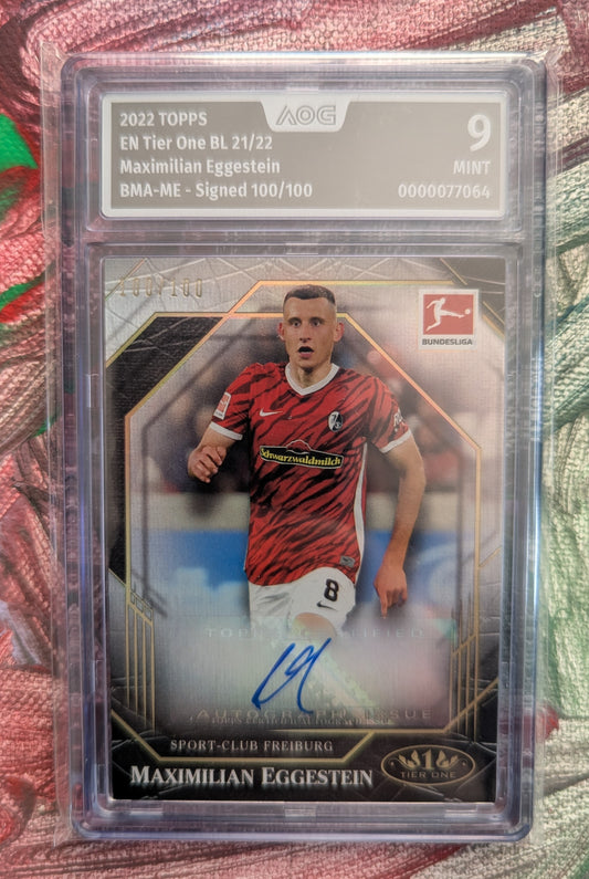 2022 Topps Tier One - Maximilian Eggestein 100/100 - AOG 9