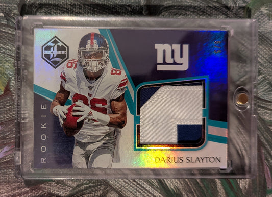Panini Limited Football 2019 - Rookie Patch - Darius Slayton 5/5, #RJJ-40, Player-Worn
