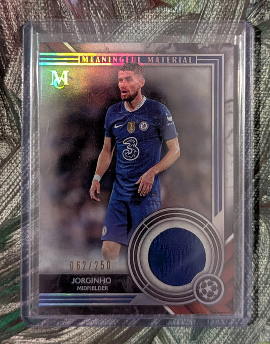 Topps Museum Meaningful Material 2023 - Jorginho Patch 062/250, #MMR-JO - Match Used