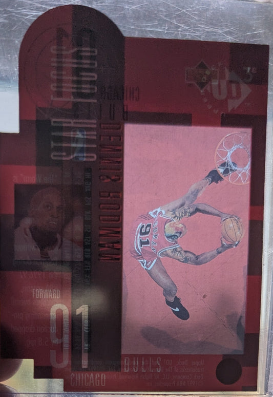 1996-97 Upper Deck UD3 - Star Focus - Dennis Rodman, #31