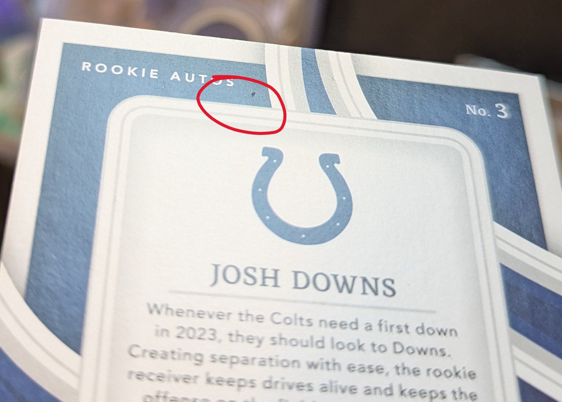 Josh Downs 2023 Panini Immaculate Collection Rookie Autographs 11/99 #3 - Fiedler24