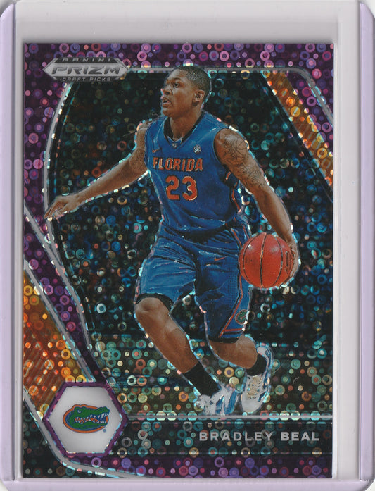 Panini Prizm Draft Picks 2021-22 - Purple Circles Prizm - Bradley Beal 06/50, #60