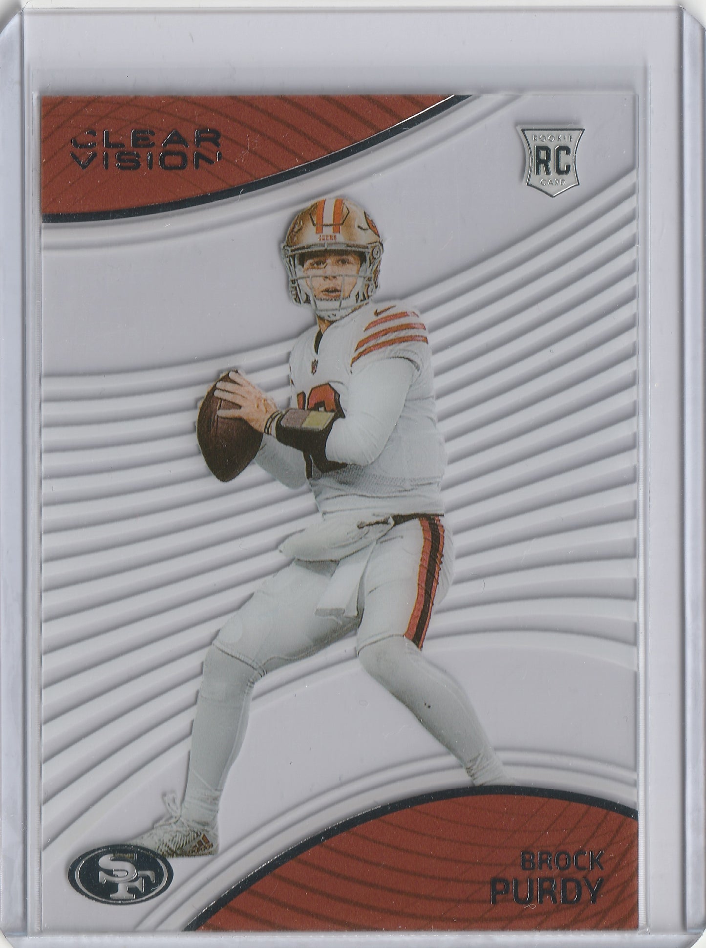 2022 Panini Chronicles - Clear Vision Rookies - Brock Purdy, #CVR-8