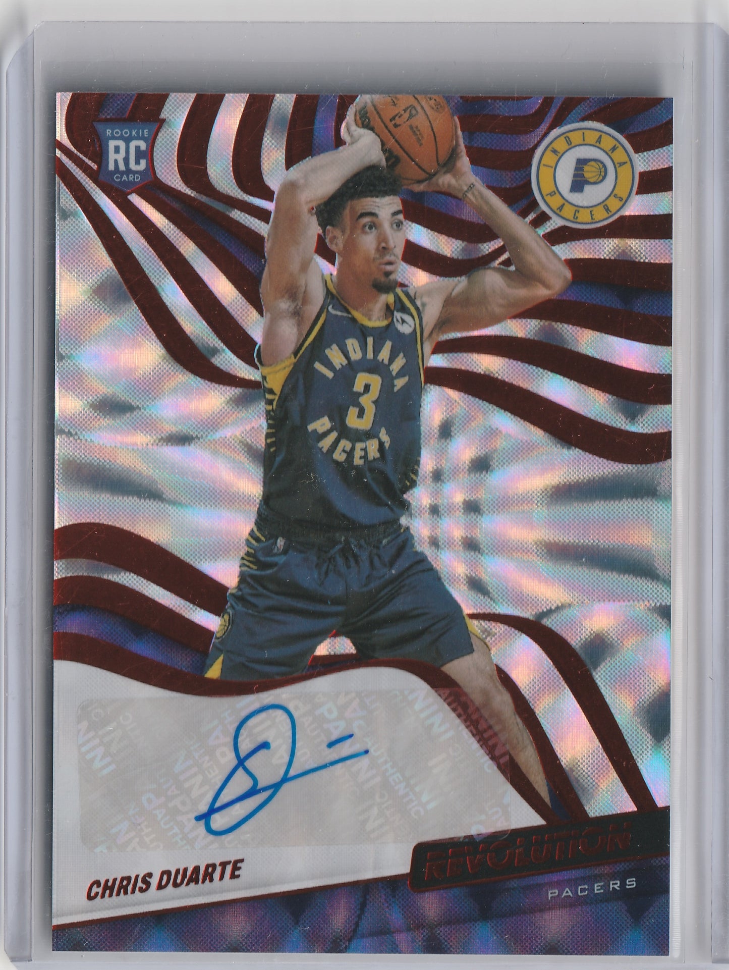 Panini Revolution 2021-22 - Asia, Rookie Auto - Chris Duarte, #RA_CDT