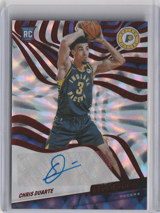 Panini Revolution 2021-22 - Asia, Rookie Auto - Chris Duarte, #RA_CDT