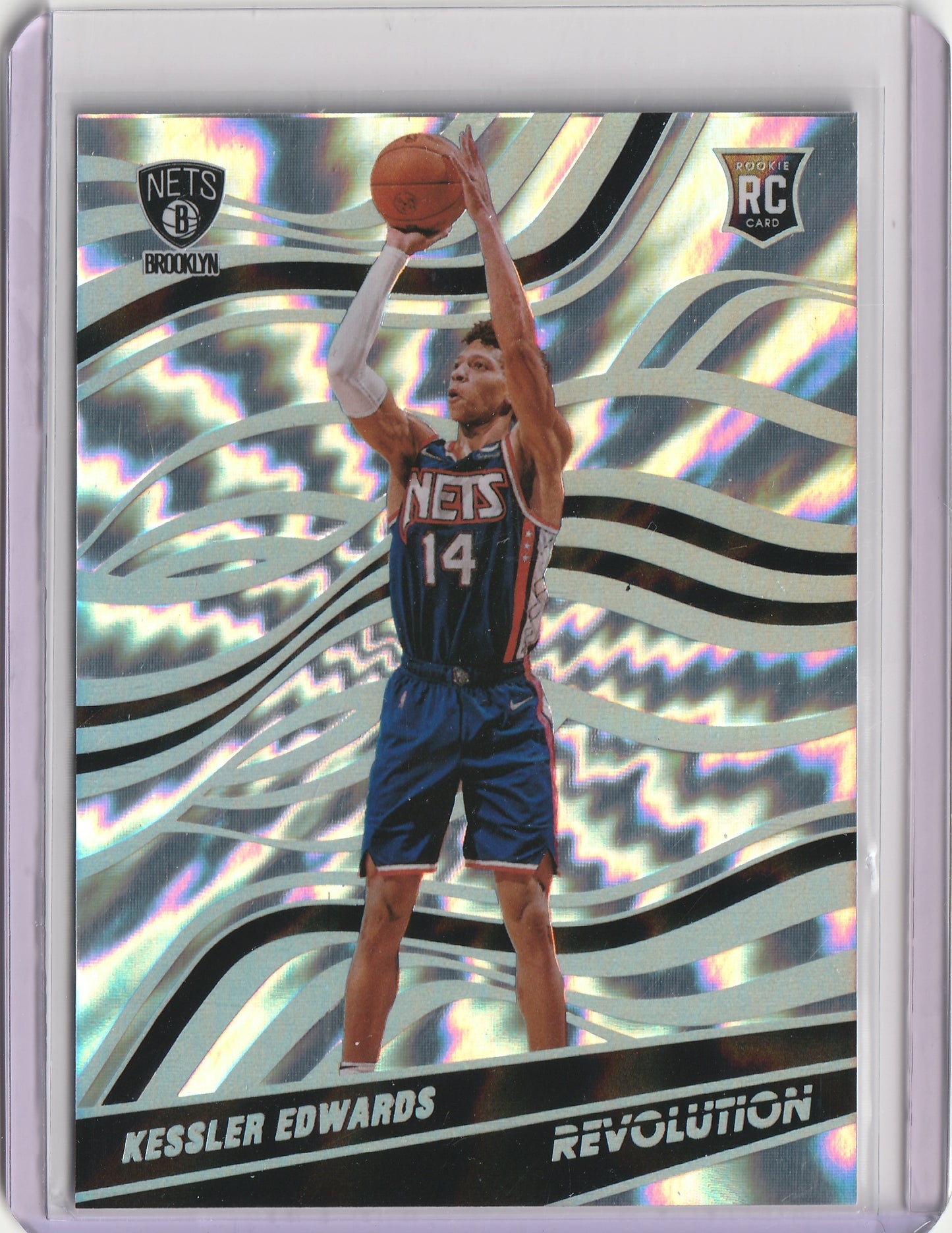 2021-22 Panini Revolution - Asia Holo Silver - RC Kessler Edwards 84/99, #144