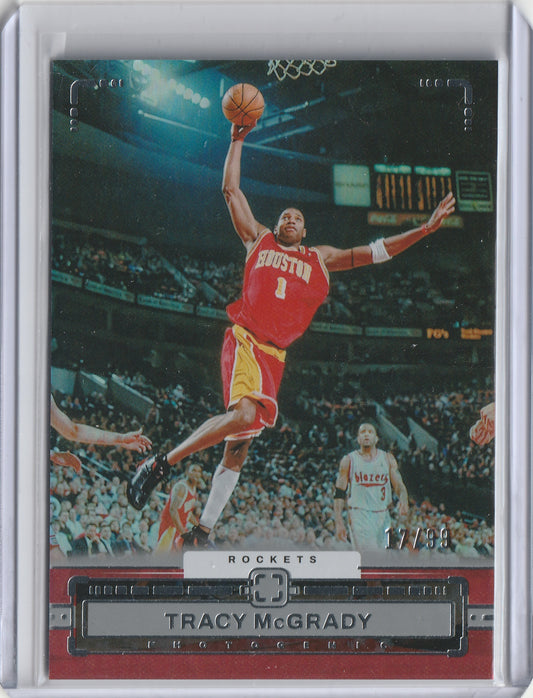 2023-24 Panini Photogenic - Silver - Tracy McGrady 17/99, #145