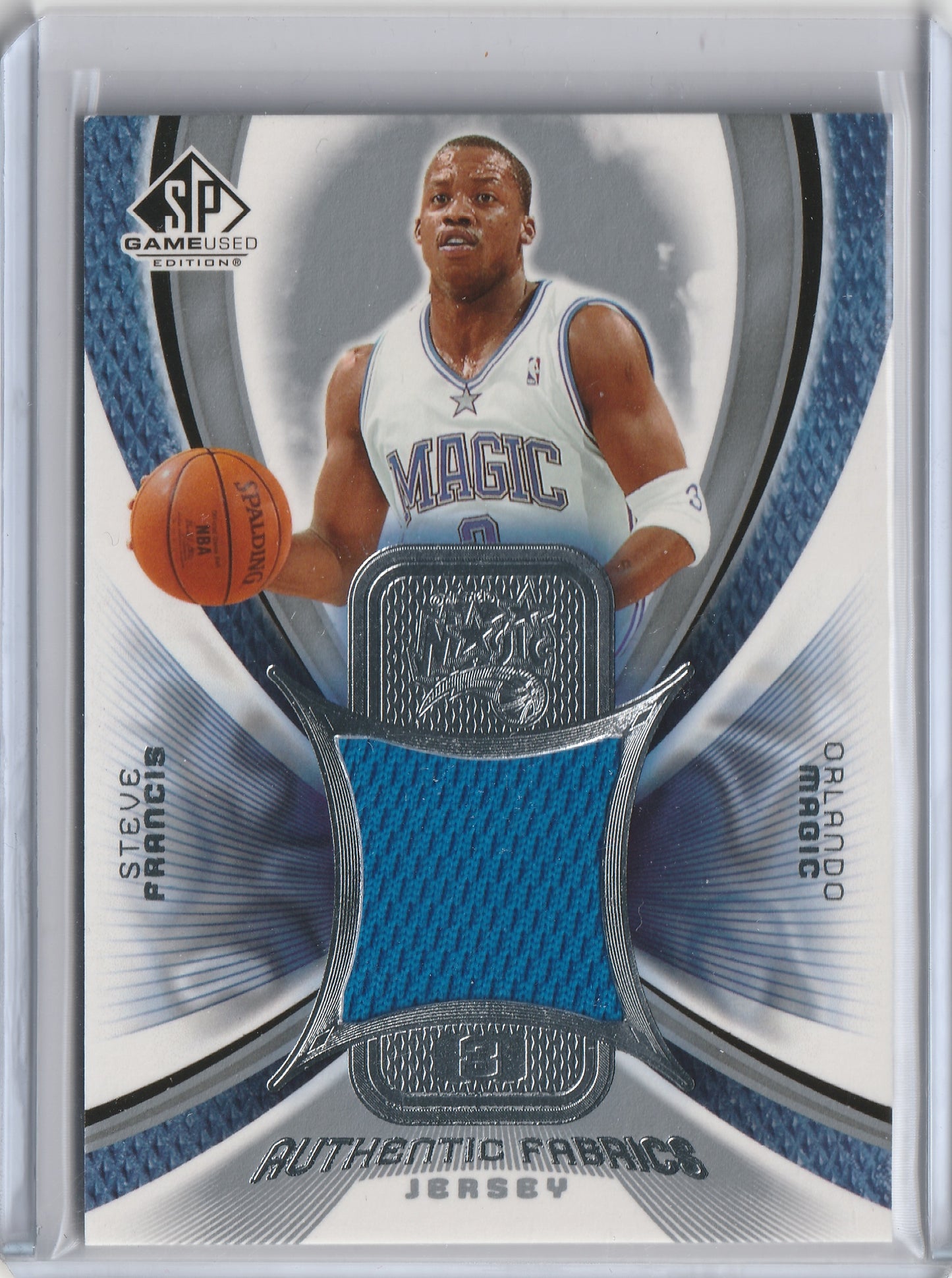 2005-06 SP Game Used Edition - Authentic Fabrics - Steve Francis, #AF-SF