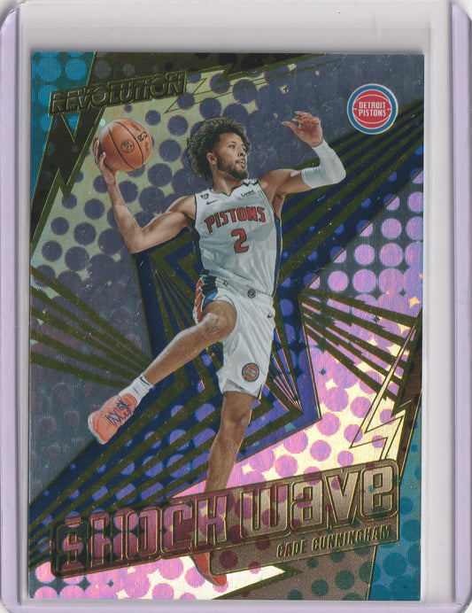 2023-24 Panini Revolution - Shock Wave - Cade Cunningham, #1