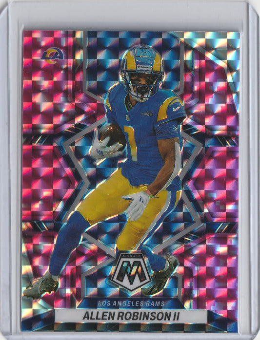 2022 Panini Mosaic - Camo Pink - Allen Robinson II, #111