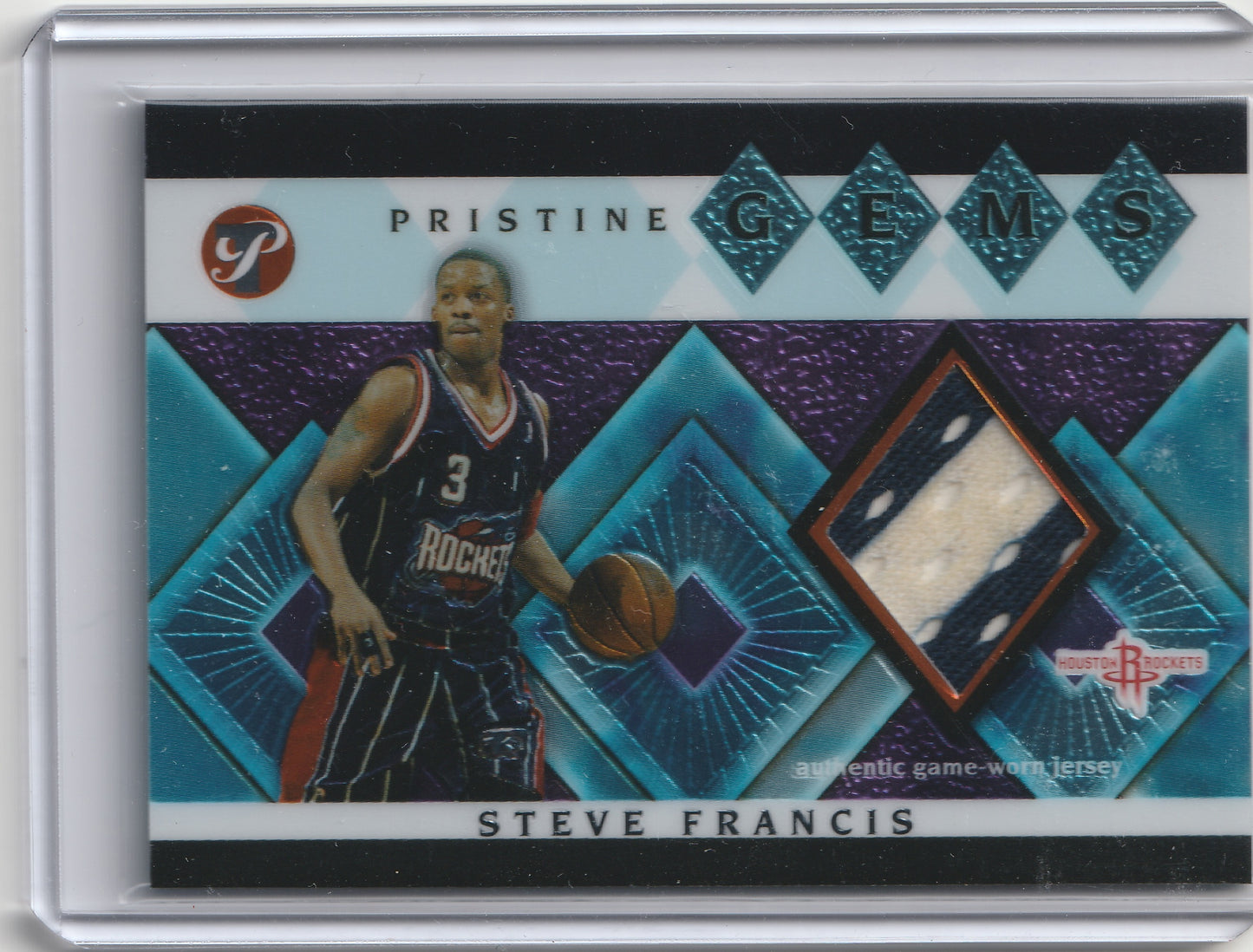 2003-04 Topps Pristine - Pristine Gems - Steve Francis, #GEM-SF