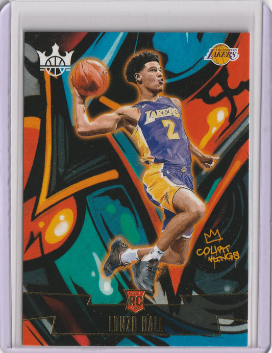 2017-18 Panini Court Kings - Rookies III - RC Lonzo Ball, #168