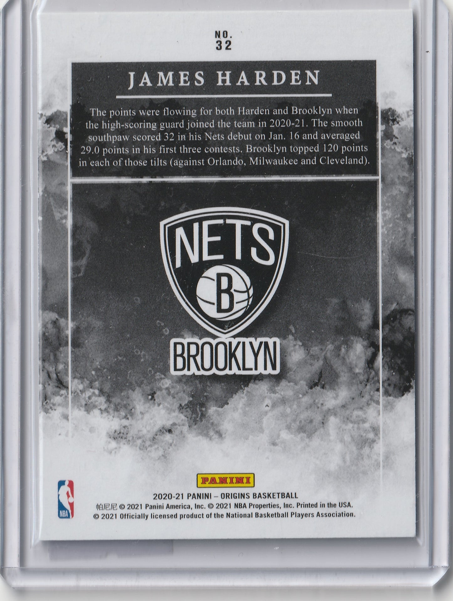 2020-21 Panini Origins - James Harden #32