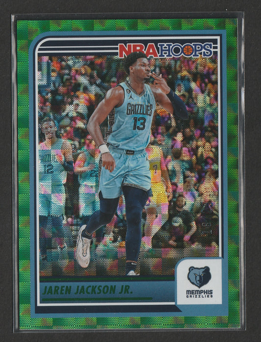 Jaren Jackson Jr. 2023/24 Panini NBA Hoops Hyper Green 18/25 #190 Fiedler24