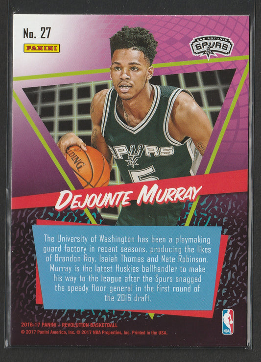 Dejounte Murray 2016-17 Panini Revolution Rookie Revolution #27 Fiedler24