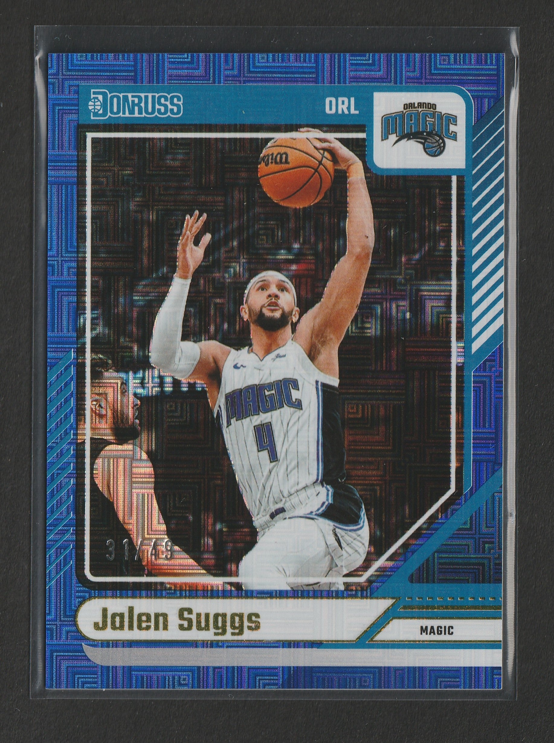 Jalen Suggs 2024-25 Panini Donruss Choice Blue 31/49 #59 - Fiedler24