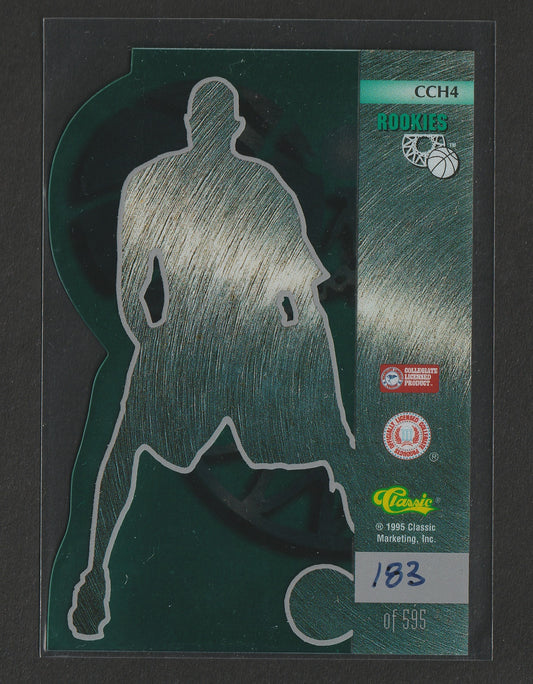 Kevin Garnett 1995 Classic Rookies Clear Cuts 183/595 #CCH4