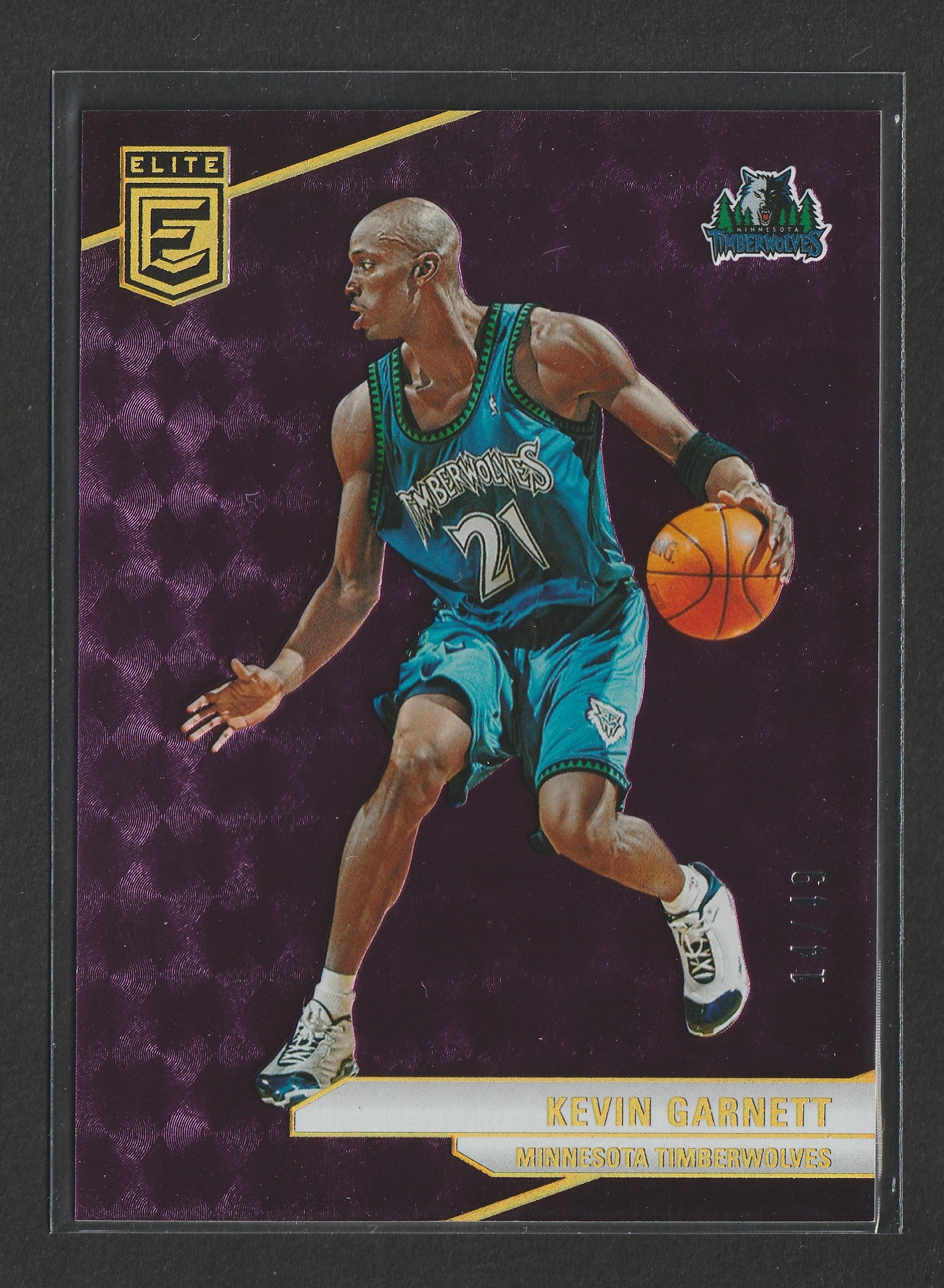 Kevin Garnett 2023-24 Panini Donruss Elite Purple 14/49 #96 - Fiedler24
