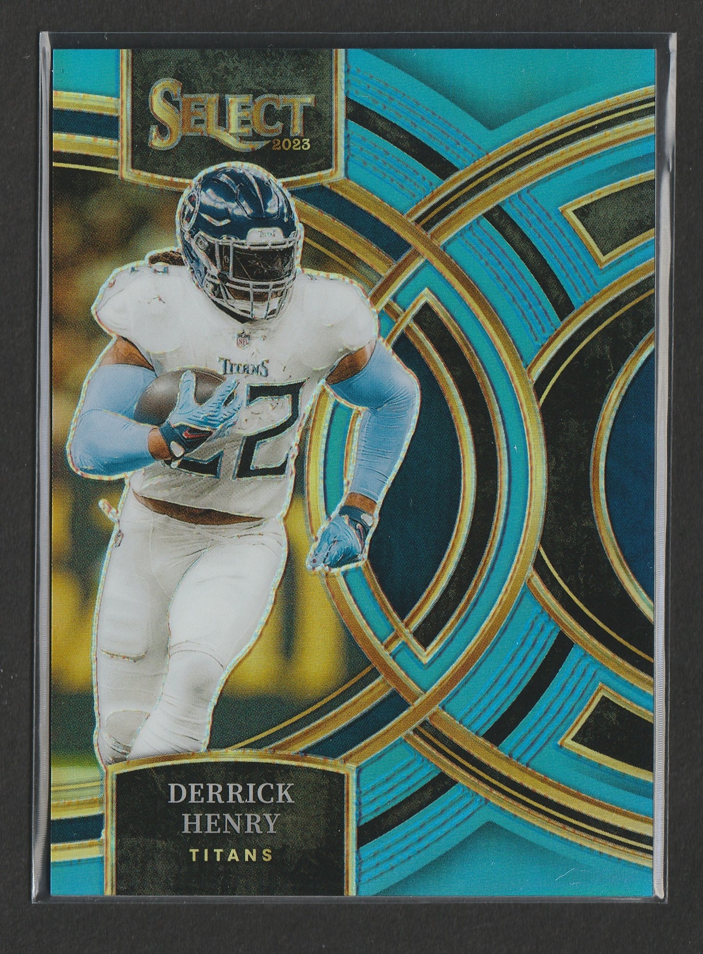 Derrick Henry 2023 Panini Select Light Blue Prizm Premier Level 91/99 #156