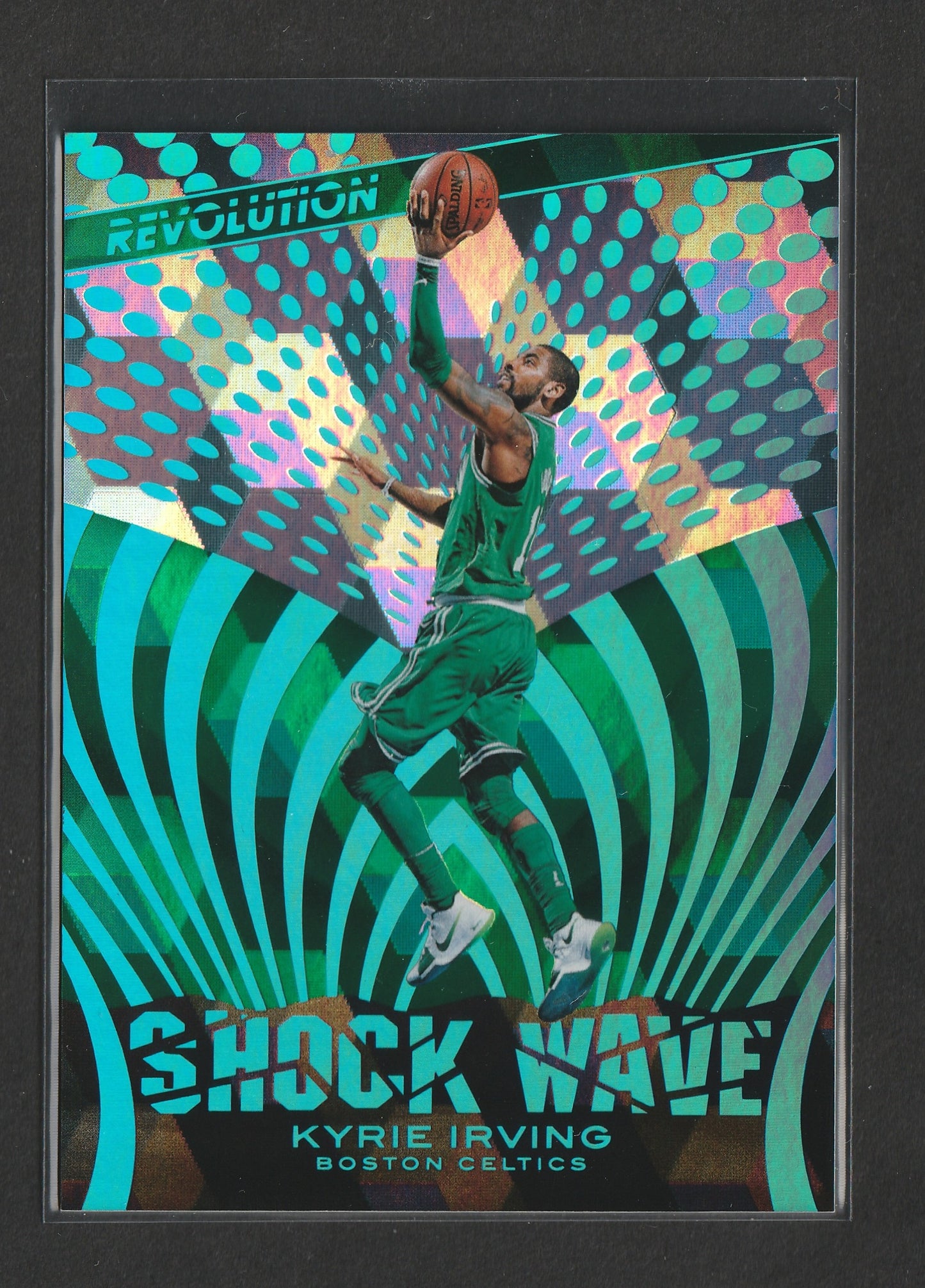 Kyrie Irving 2018-19 Panini Revolution Shock Wave Cubic 44/50 #4 - Fiedler24
