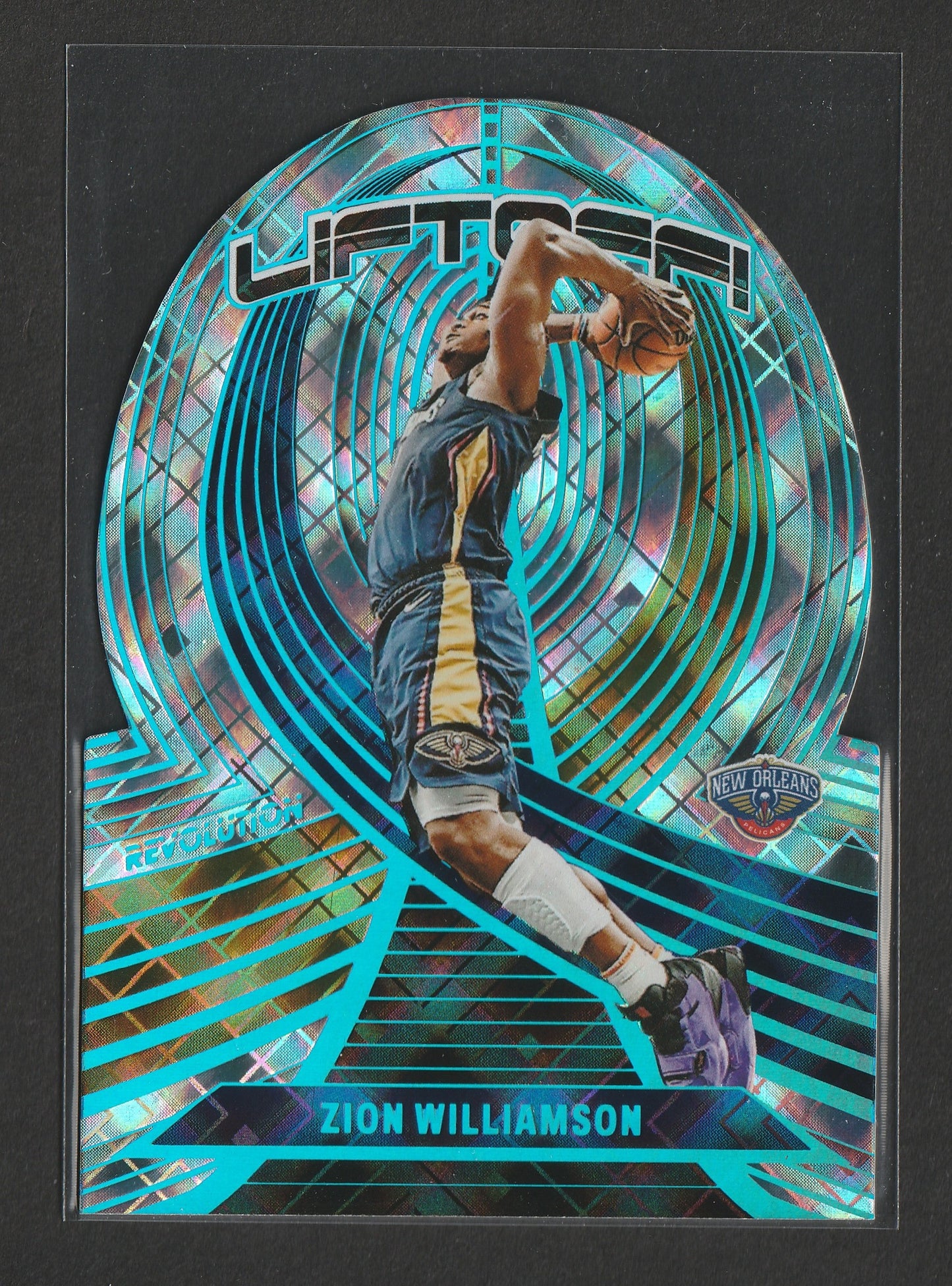Zion Williamson 2022-23 Panini Revolution Liftoff! Cosmic 77/99 #5 - Fiedler24