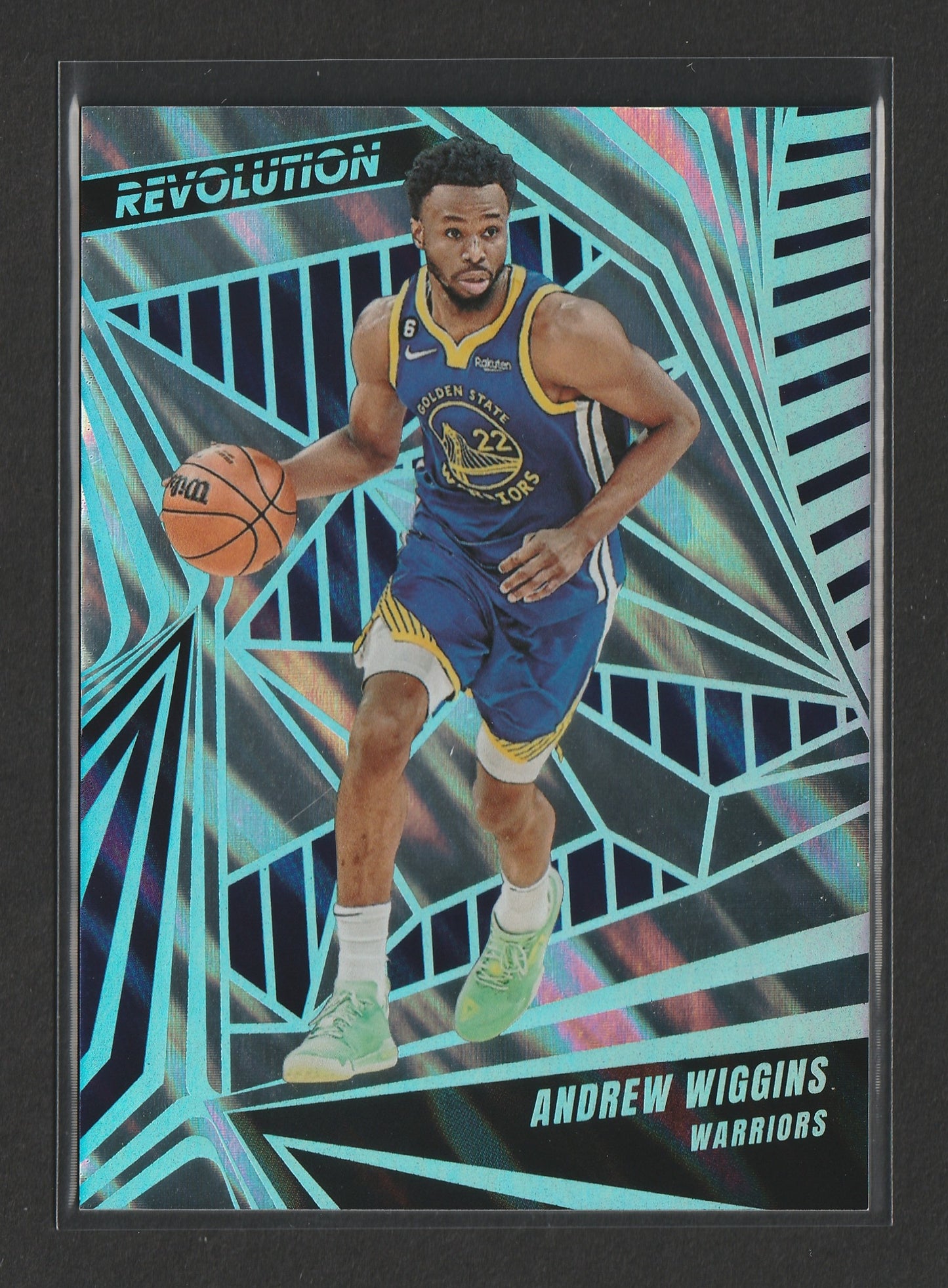 Andrew Wiggins 2023/24 Panini Revolution Lava 01/10 #4