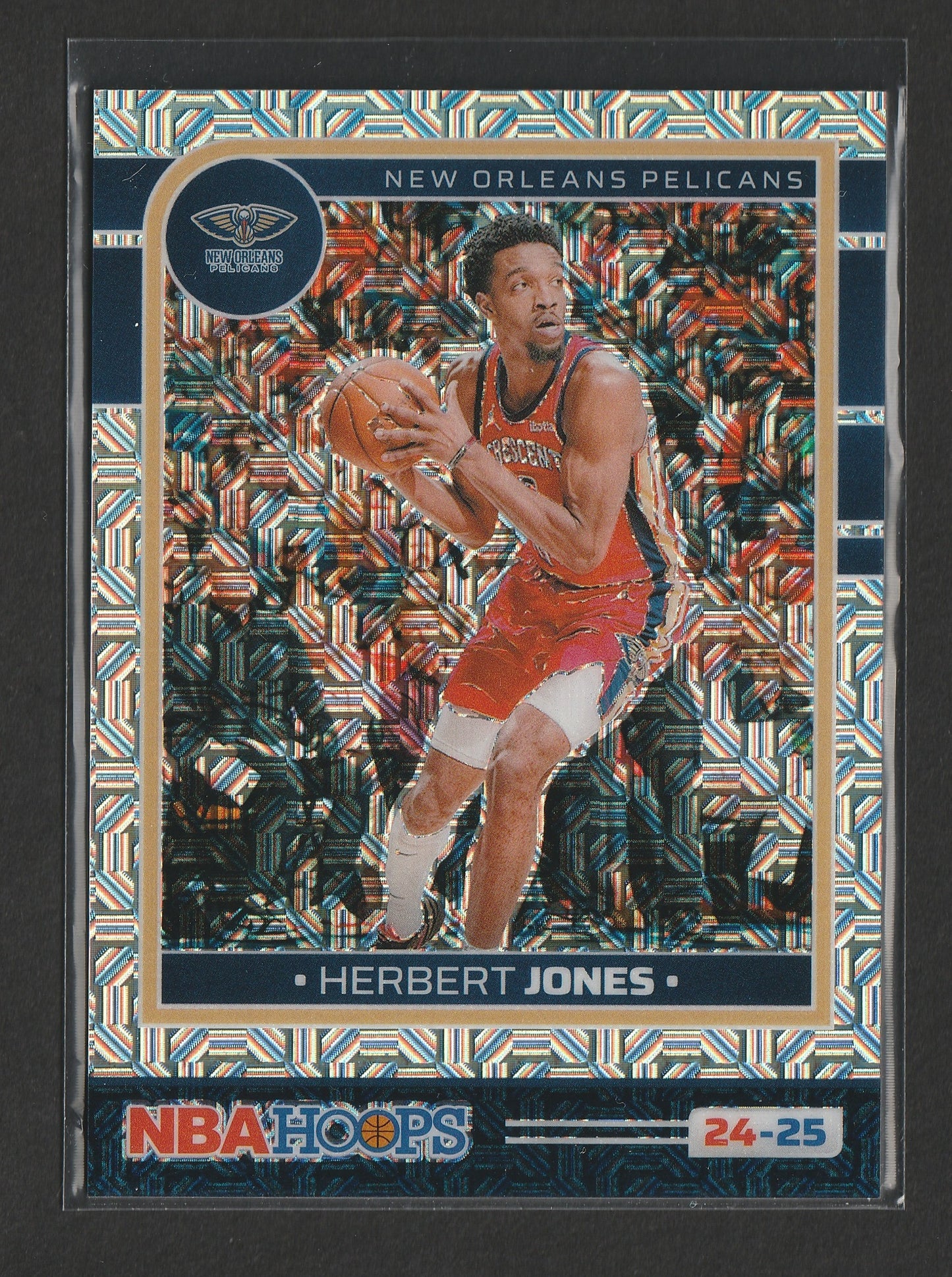 Herbert Jones 2024-25 Panini NBA Hoops Premium Mojo Prizm 23/25 #14 - Fiedler24