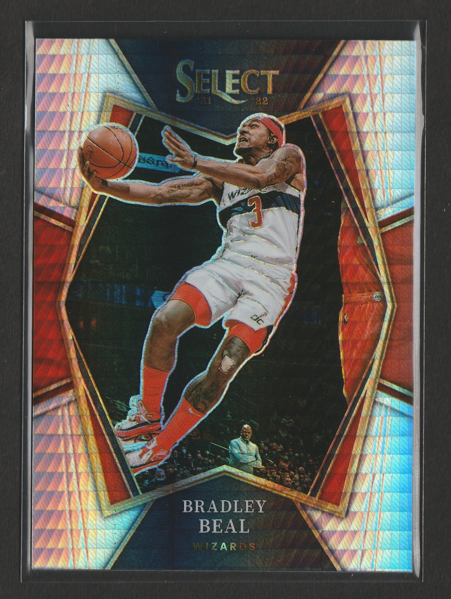 Bradley Beal 2021-22 Panini Select Lucky Envelopes Prizm 1/8 #184