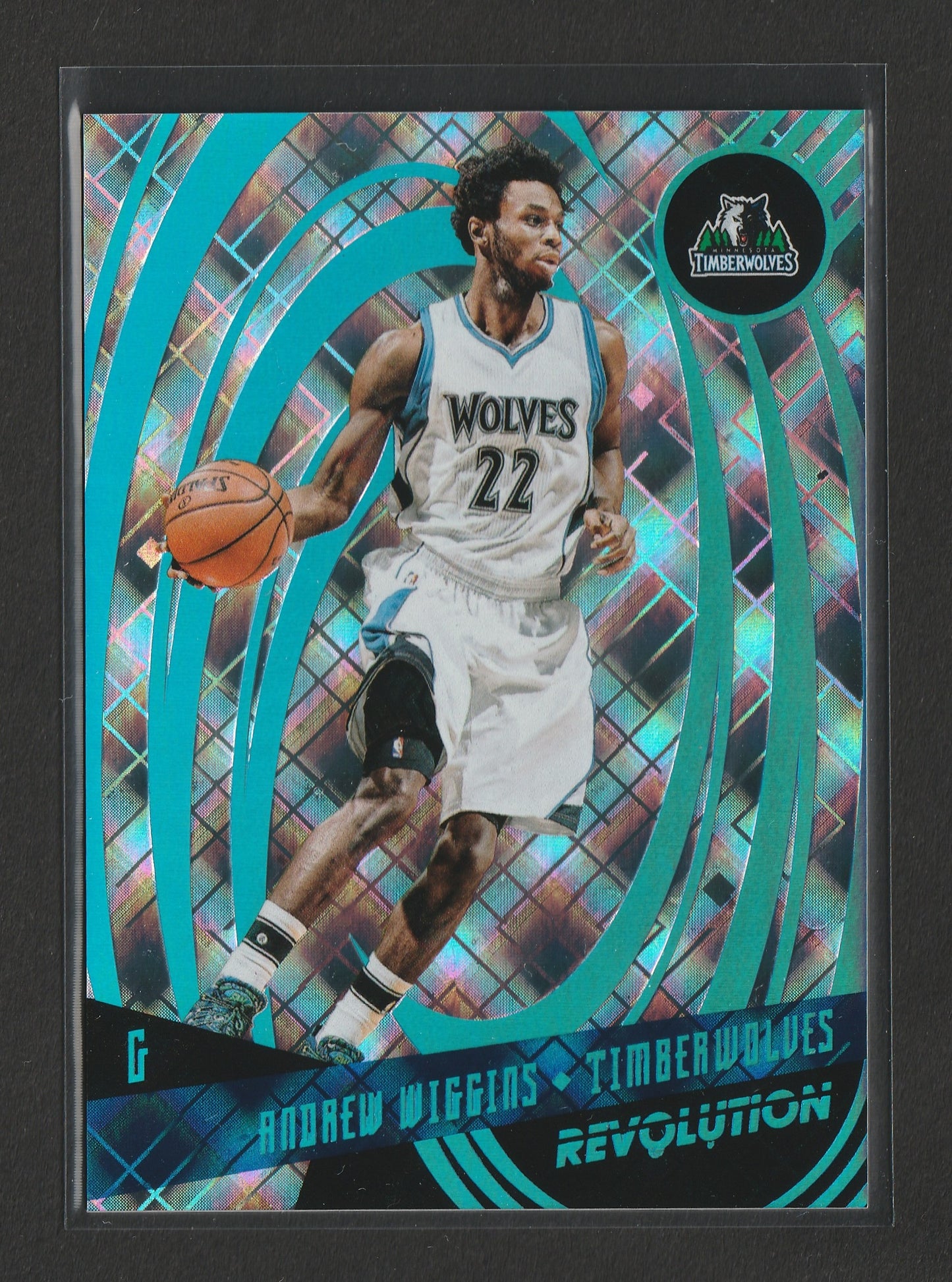 Andrew Wiggins 2016-17 Panini Revolution Cosmic 045/100 #99