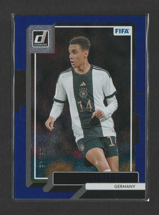 Jamal Musiala 2022-23 Panini Donruss Blue 09/49 #56