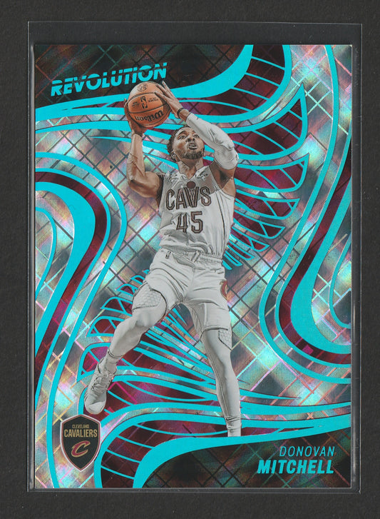 Donovan Mitchell 2022-23 Panini Revolution Cosmic 15/99 #72 - Fiedler24