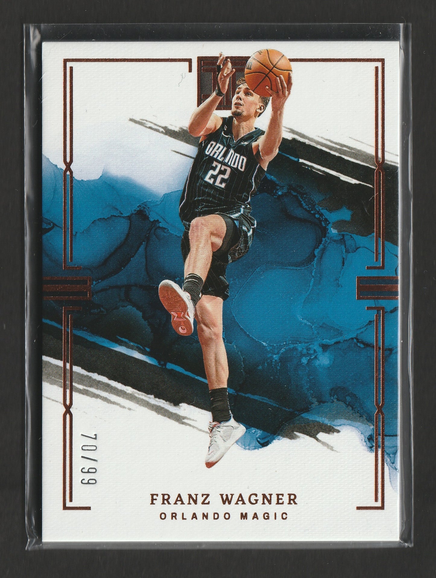 Franz Wagner 2022-23 Panini Impeccable Base (Bronze) 70/99 #37