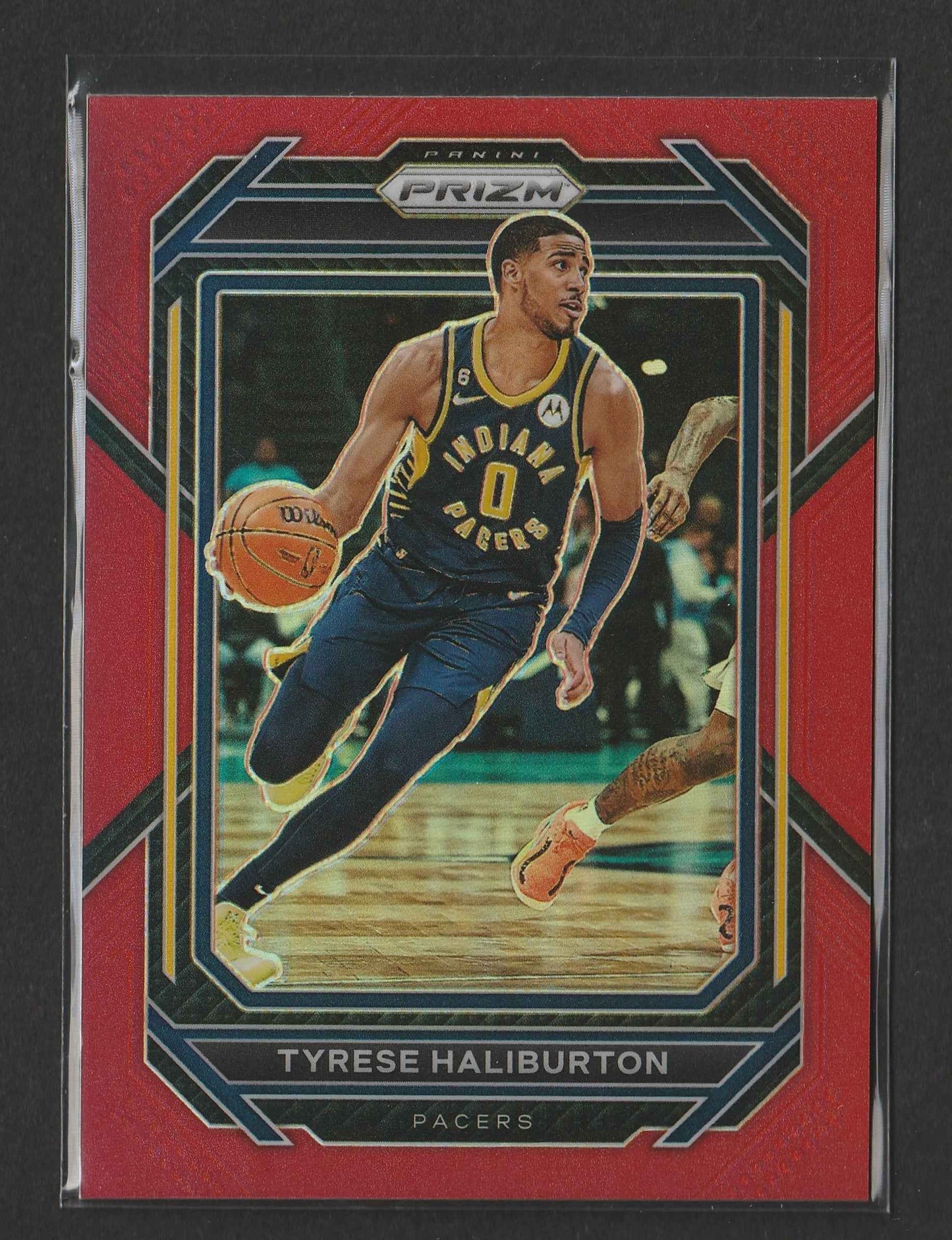 Tyrese Haliburton 2022-23 Panini Prizm Red Prizm 041/299 #93
