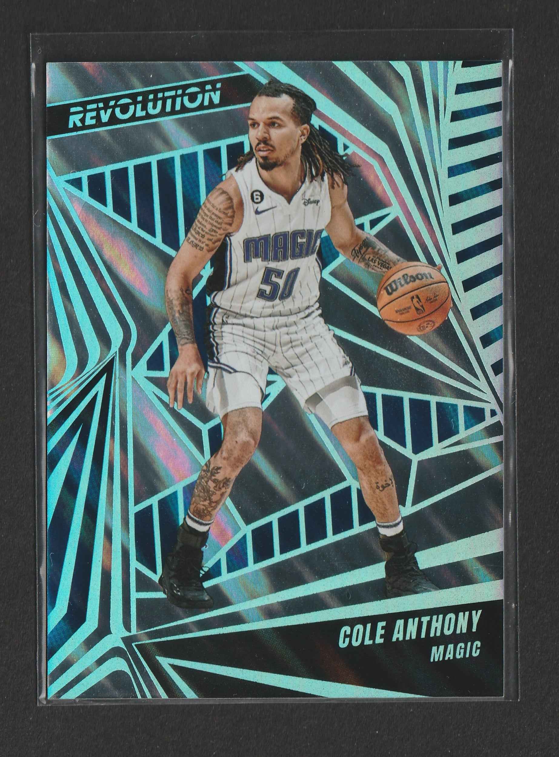 Cole Anthony 2023-24 Panini Revolution Lava 08/10 #56