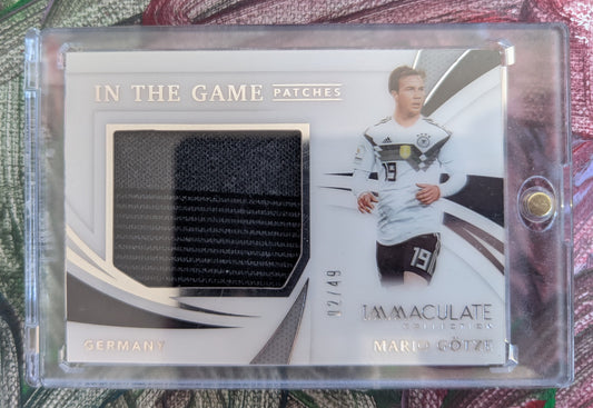 Panini Immaculate 2121 - In the Game Patches - Mario Götze 02/49, #IG-MG