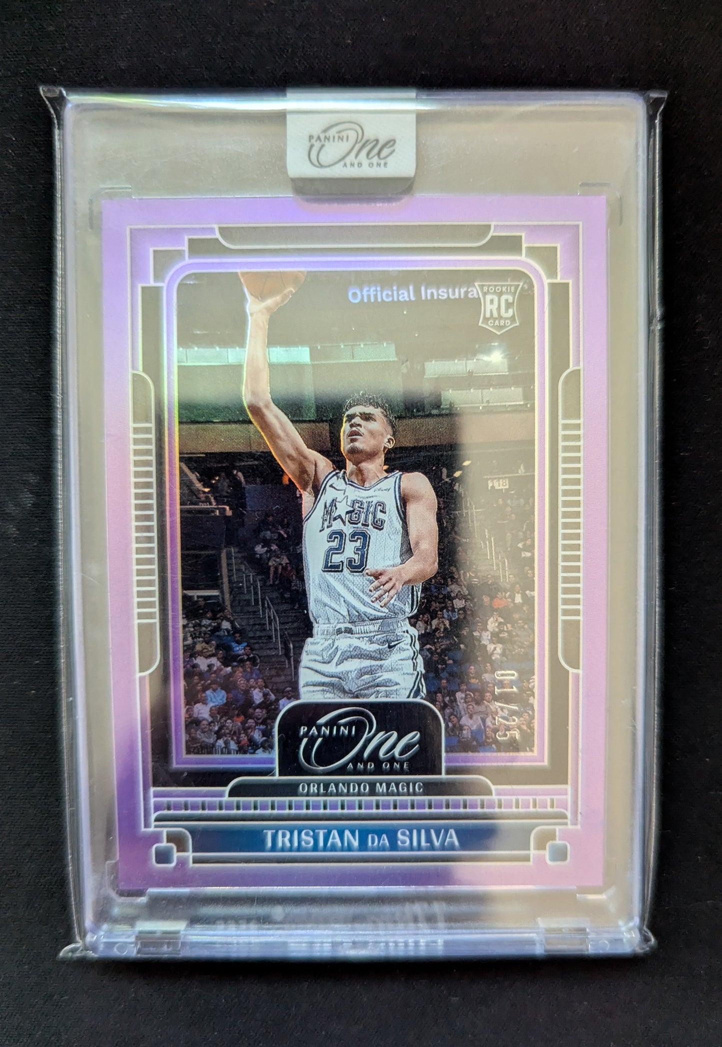 Tristan Da Silva 2024-25 Panini One and One Purple 01/25 RC #133