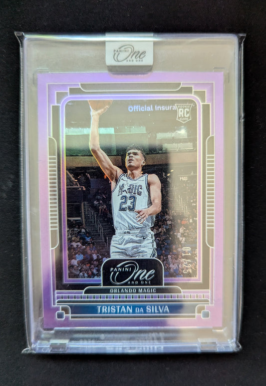Tristan Da Silva 2024-25 Panini One and One Purple 01/25 RC #133