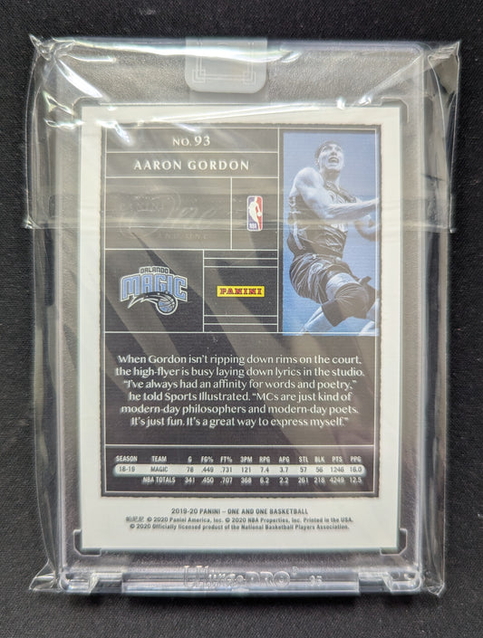 Aaron Gordon 2019-20 Panini One and One Base [Uncirculated] 32/99 #93