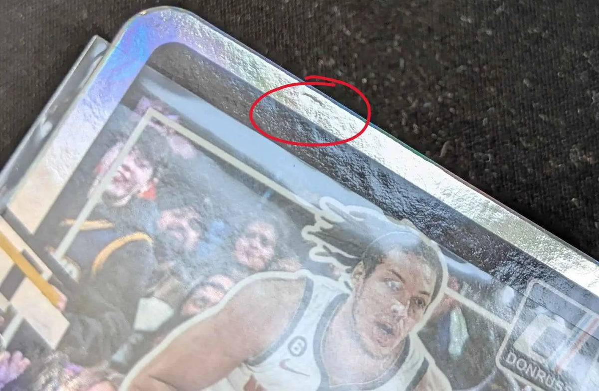Silberne holographische trading card von aaron gordon 2023-24 panini donruss gold press proof die cut 15 von 25 nummer 38